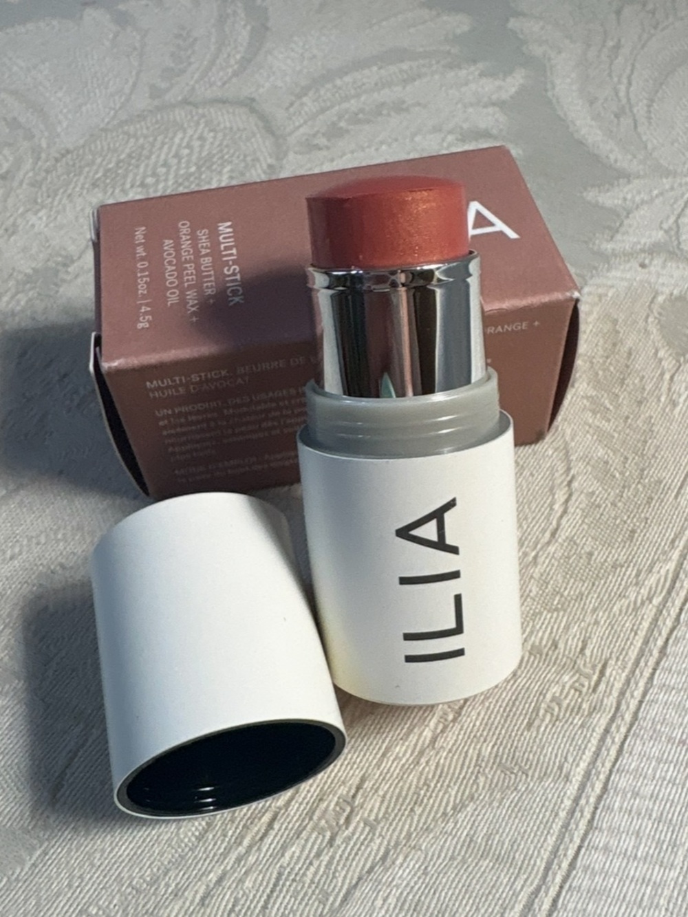 ILIA Multi Stick Cream Blush & Lipstick - In The Mood BNIB